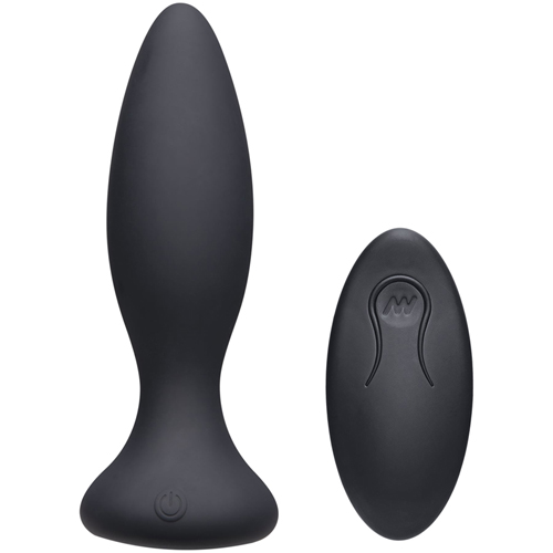 Vibe Beginner Vibrerende Buttplug - Zwart