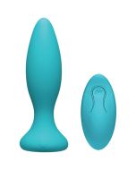 Vibe Beginner Vibrerende Buttplug - Turquoise