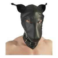 Hondenmasker met nekband