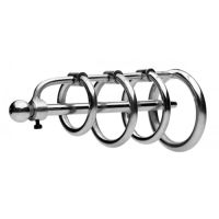 Gates of hell stainless steel adjustable cum through sound cage