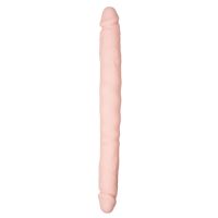 Toys - Huidkleurige dubbele dildo