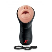 Deep Throat Vibrerende Masturbator Set