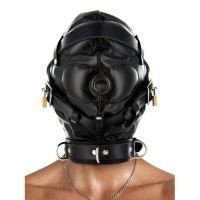 Extreem bondage hoofdmasker