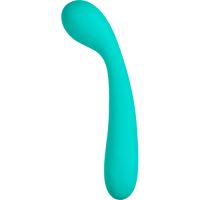 G-Spot Slim Dual Flexibele Vibrator - Groenblauw